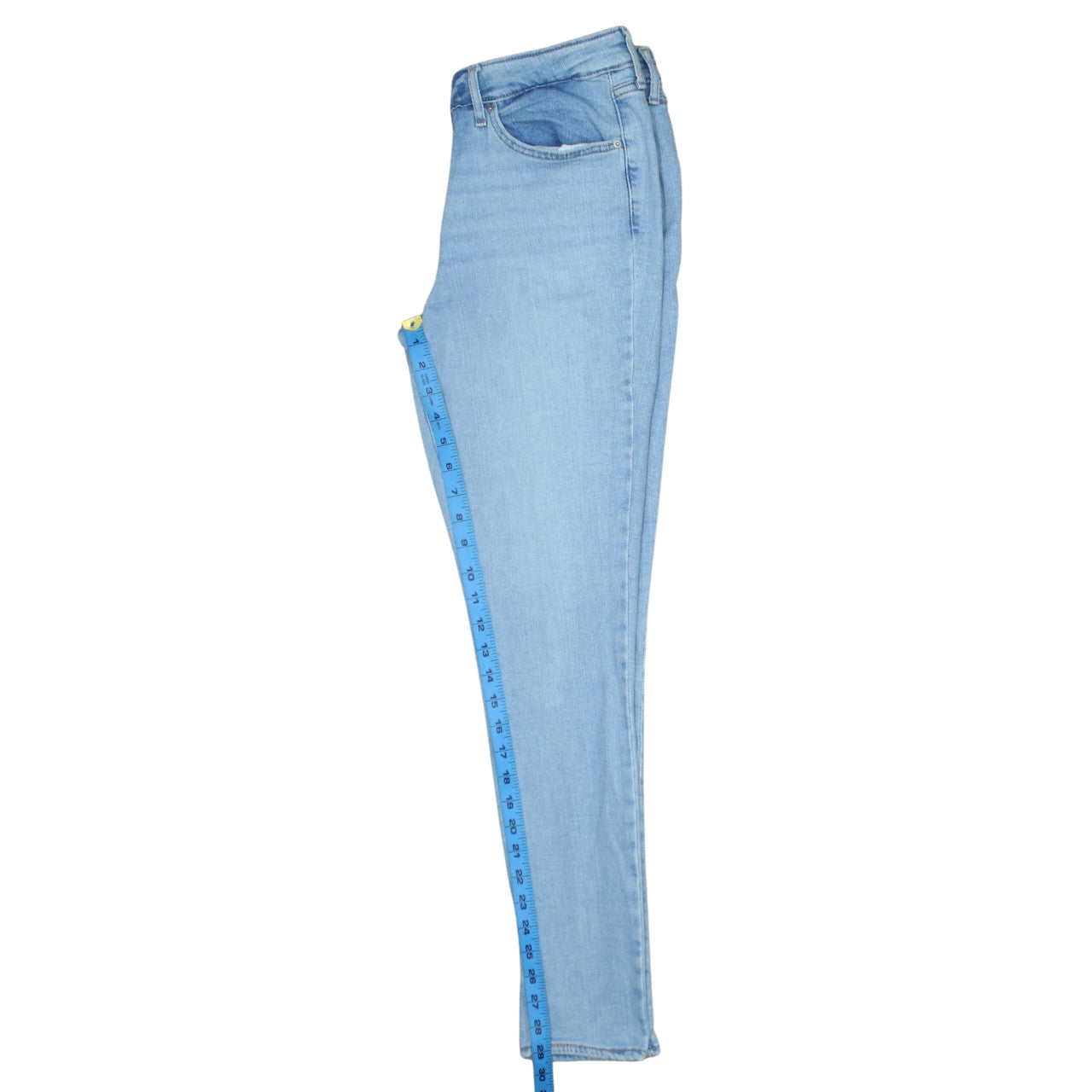 Levi's Women's Blue 711 Skinny Stretch Jeans Size 31 Mid Rise
