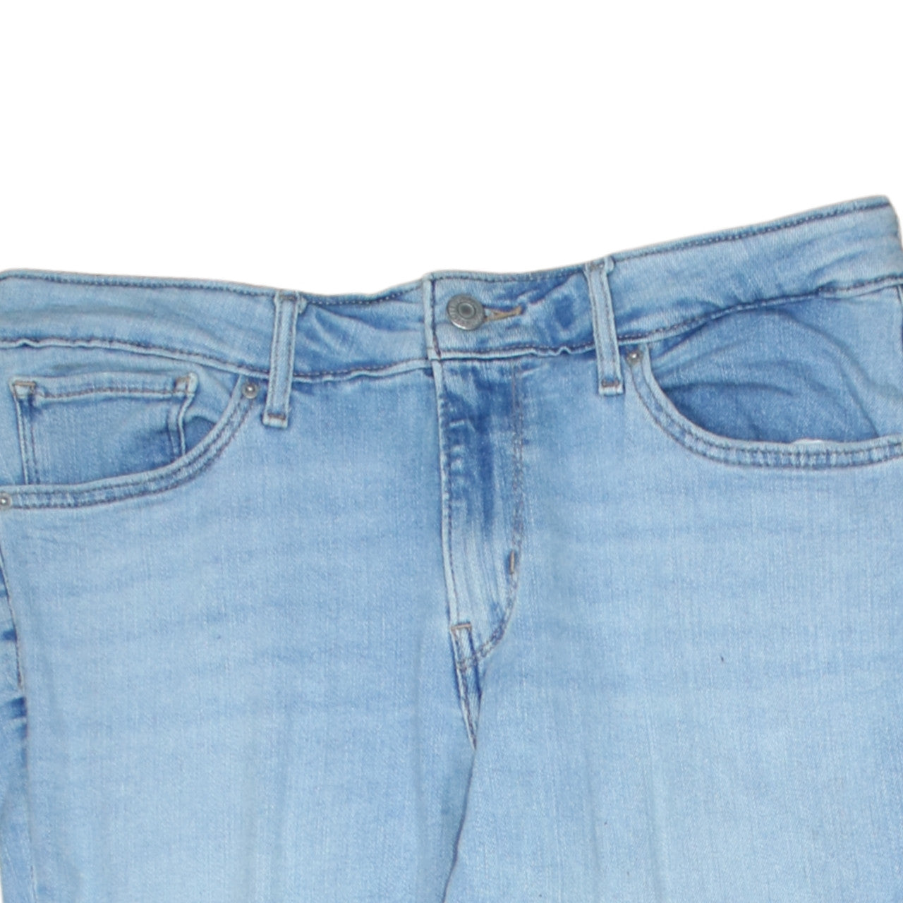 Levi's Women's Blue 711 Skinny Stretch Jeans Size 31 Mid Rise