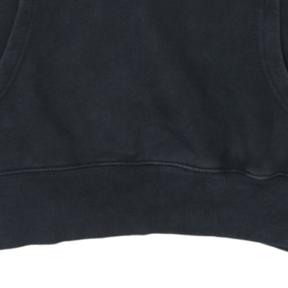 Fila Men's Black Pullover Hoodie Size S Regular Fit Logo Fleece Sweatshirt
