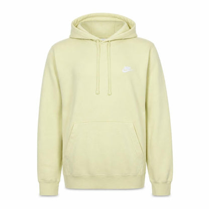 Nike Men's Beige Pullover Hoodie Medium Fleece Regular Fit