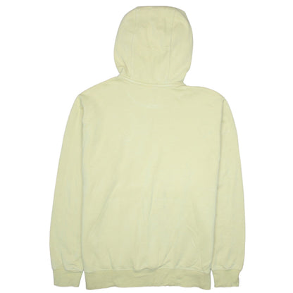 Nike Men's Beige Pullover Hoodie Medium Fleece Regular Fit