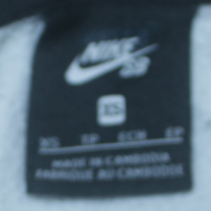 Nike SB Men's White Pullover Hoodie XS Regular Fit Skate Sweatshirt