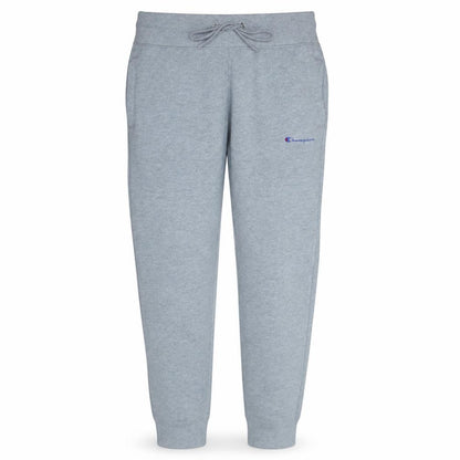 Champion Men's Grey Jogger Trousers Medium Cotton Blend