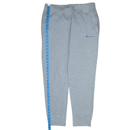 Champion Men's Grey Jogger Trousers Medium Cotton Blend
