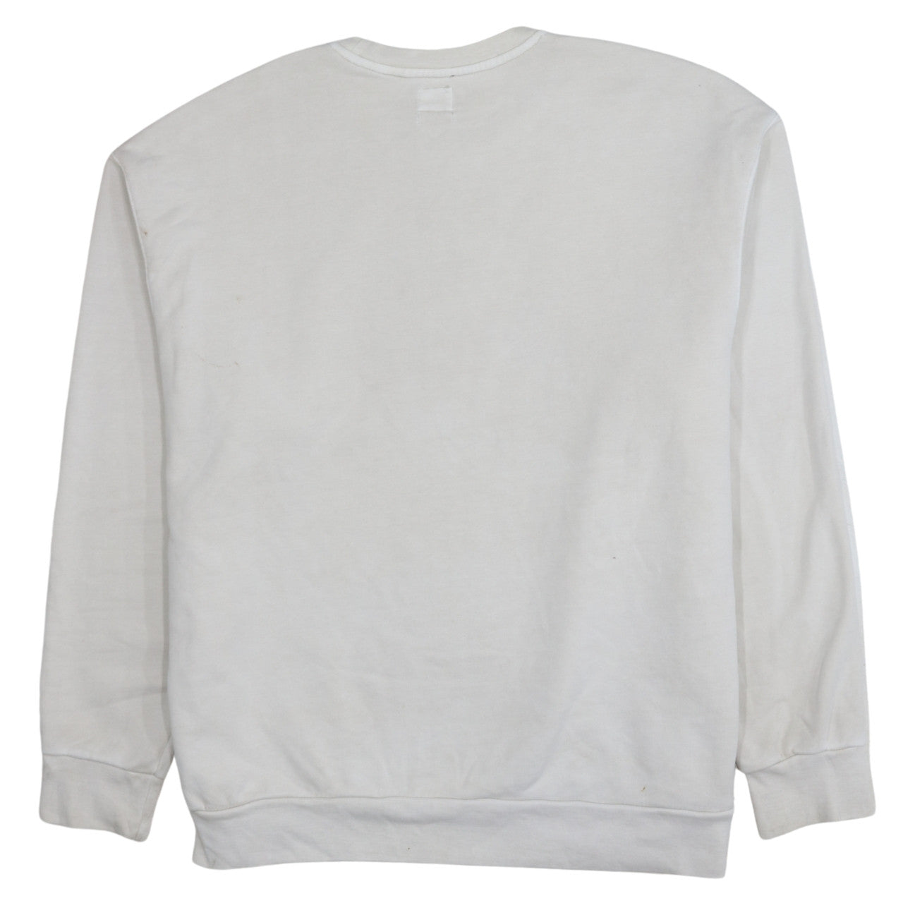 Levi's Men's White XL Relaxed Fit Crew Neck Cotton Sweatshirt