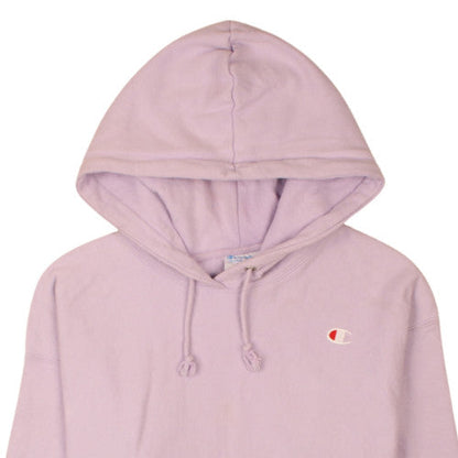 Champion Womens Lilac Reverse Weave Pullover Hoodie Large
