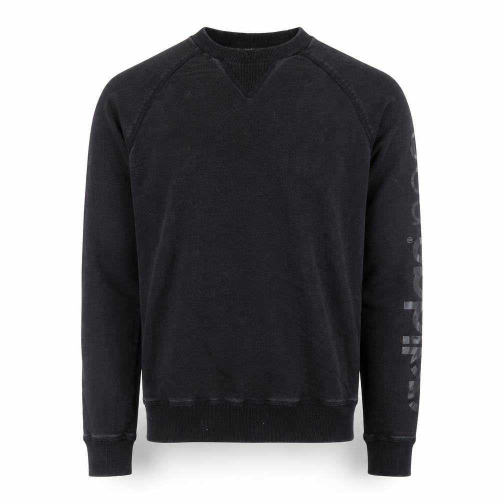 Adidas Neo Men's Black XS Pullover Sweatshirt With Logo Sleeve