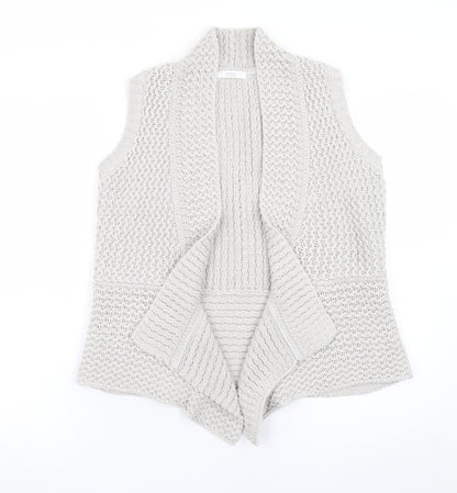 Marks and Spencer Women's Grey Sleeveless Knit Vest UK 12