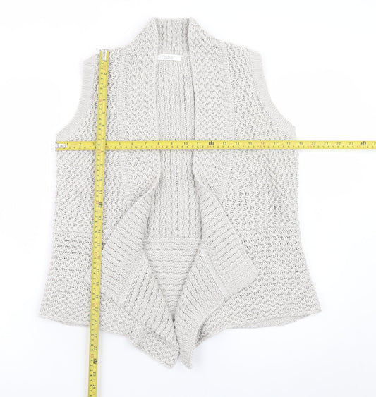 Marks and Spencer Women's Grey Sleeveless Knit Vest UK 12