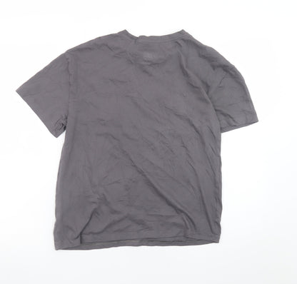 The Grinch Teens Grey Christmas Graphic Cotton T-Shirt 12-13Y