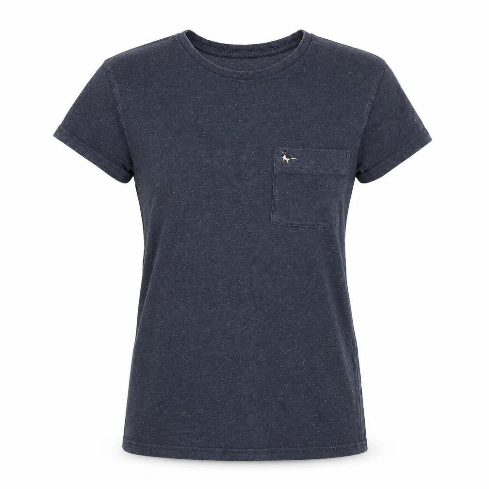 Jack Wills Womens Blue XS Slim Fit Cotton Basic T-Shirt