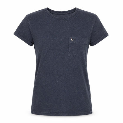 Jack Wills Womens Blue XS Slim Fit Cotton Basic T-Shirt