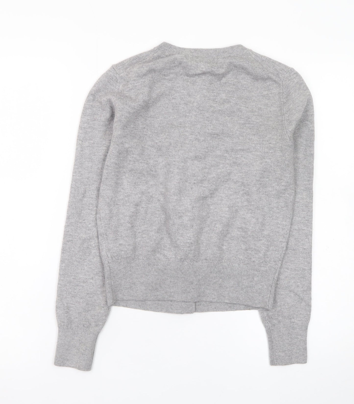 Marks and Spencer Women's Grey XS Cardigan Wool Blend
