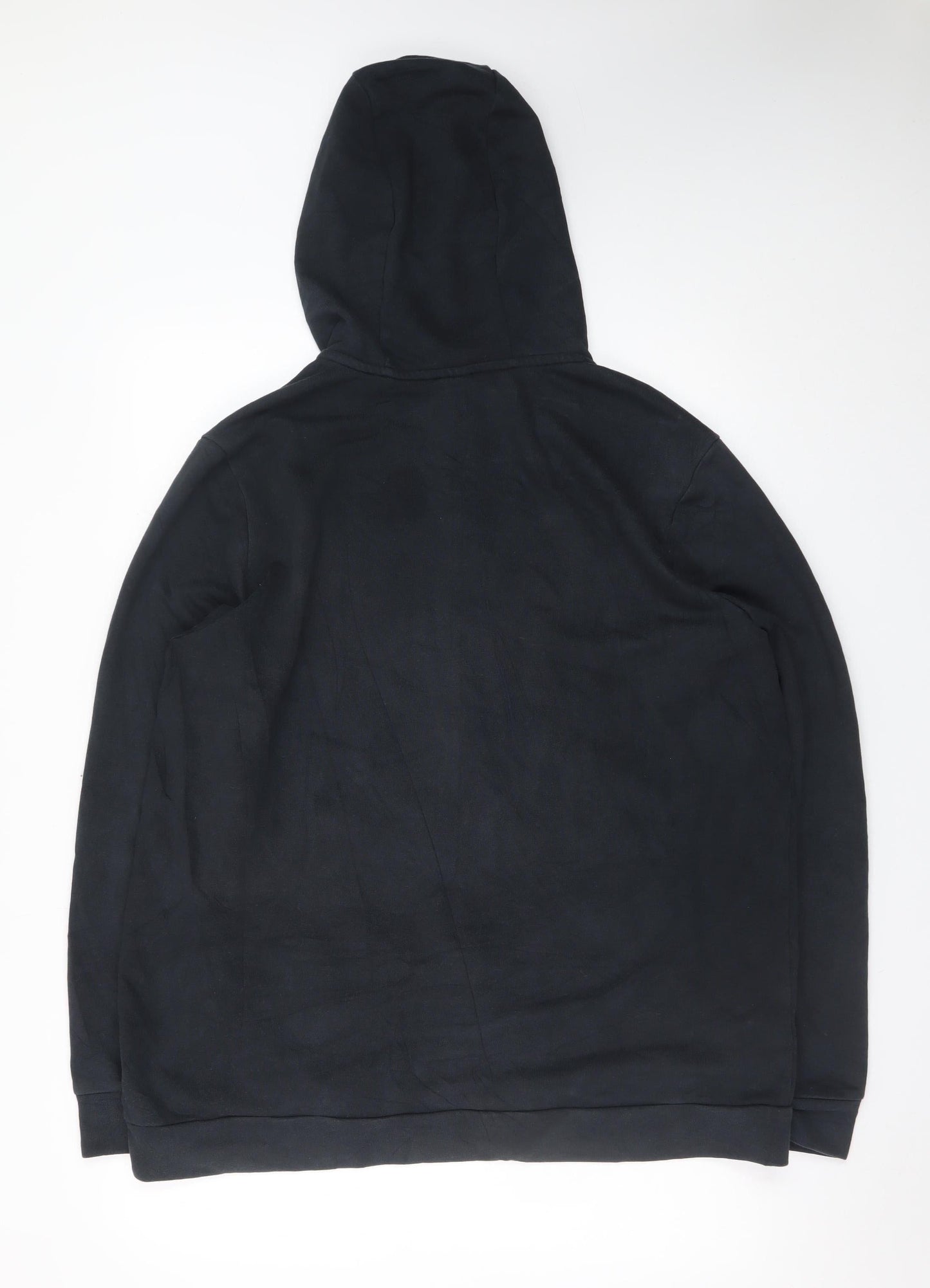 Nike Men's Black Full Zip Hoodie L Dri-FIT Sports Fleece