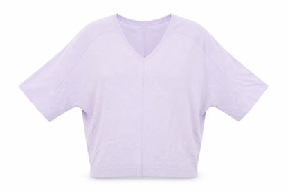 Next Women’s Lilac V-Neck Relaxed Fit Jumper Size M