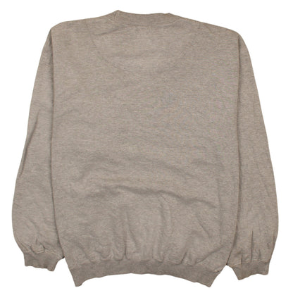 Puma Mens Grey XL Pullover Sweatshirt Crew Neck Sportswear