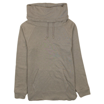 Nike Mens Beige Pullover Hoodie Size XS Fleece Sportswear