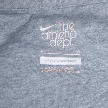 Nike Men's Black Full Zip Fleece Hoodie L Regular Fit