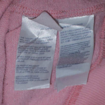 Tommy Jeans Women's Pink Cotton Crew Neck Sweatshirt Size S