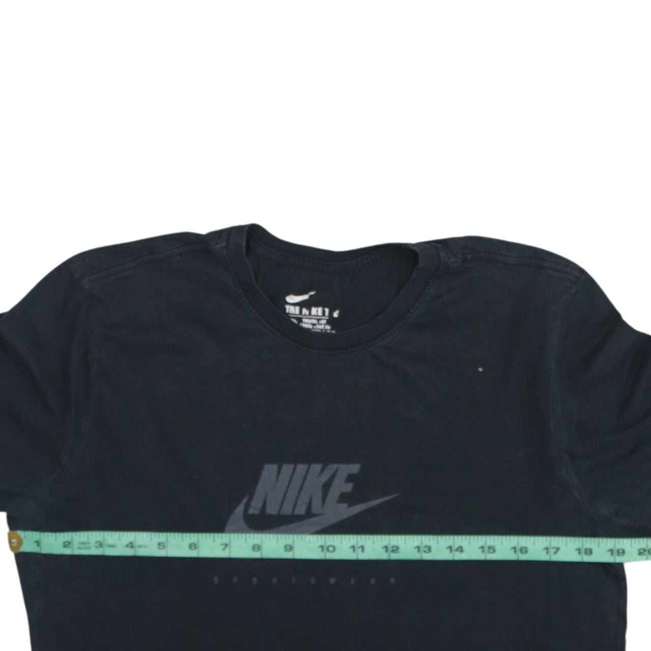 Nike Men's Black Crew Neck Athletic Fit T-Shirt Size M
