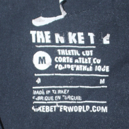 Nike Men's Black Crew Neck Athletic Fit T-Shirt Size M