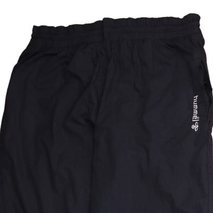 Hummel Men's Black Track Pants M Lightweight Sports Trousers