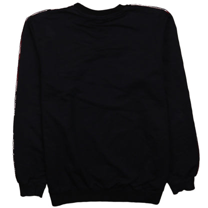 FILA Men's Black 2XL Crew Neck Pullover Sweatshirt with Logo