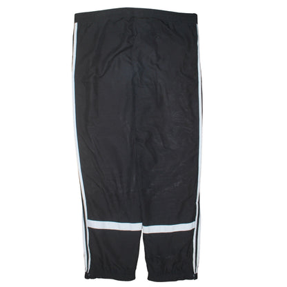 Adidas Men's Black L Track Pants Jogger Trousers Breathable Elastic Waist