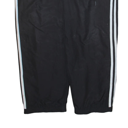 Adidas Men's Black L Track Pants Jogger Trousers Breathable Elastic Waist