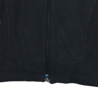 Adidas Women's Black Full Zip Hooded Fleece Jacket Size S