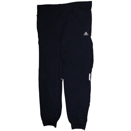 Adidas Men's Black Tapered Jogger Trousers Size M