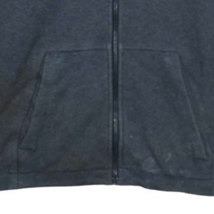 Nike Men's Grey Full Zip Hoodie Sweatshirt Size S