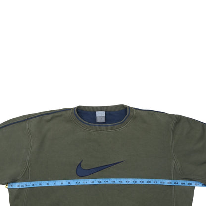 Nike Men's Green XL Crew Neck Pullover Sweatshirt