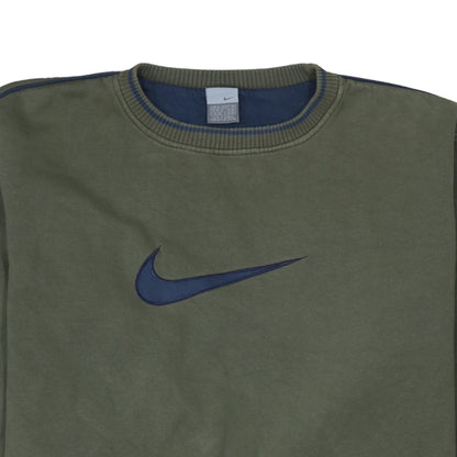 Nike Men's Green XL Crew Neck Pullover Sweatshirt