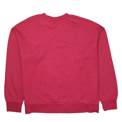 Disney Women’s Pink Pullover Sweatshirt Small Angel Graphic