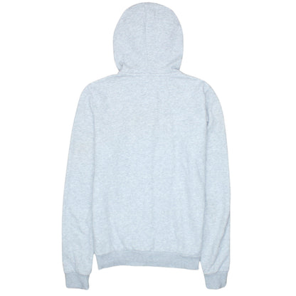 Puma Women Grey Full Zip Hooded Sweatshirt Size 12 Cotton Blend
