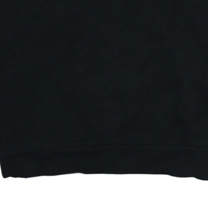 Calvin Klein Jeans Womens Black Small Logo Crew Neck Sweatshirt