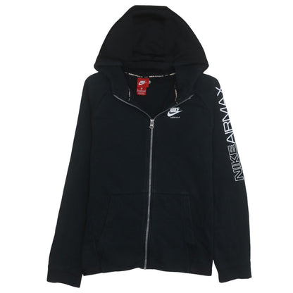 Nike Boys Black Air Max Full Zip Hoodie XL 13-15 Years Fleece Sweatshirt