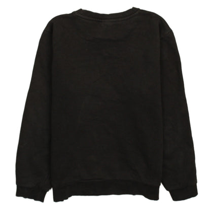 Puma Boys Black Pullover Sweatshirt 14 Years Logo Crew Neck Top