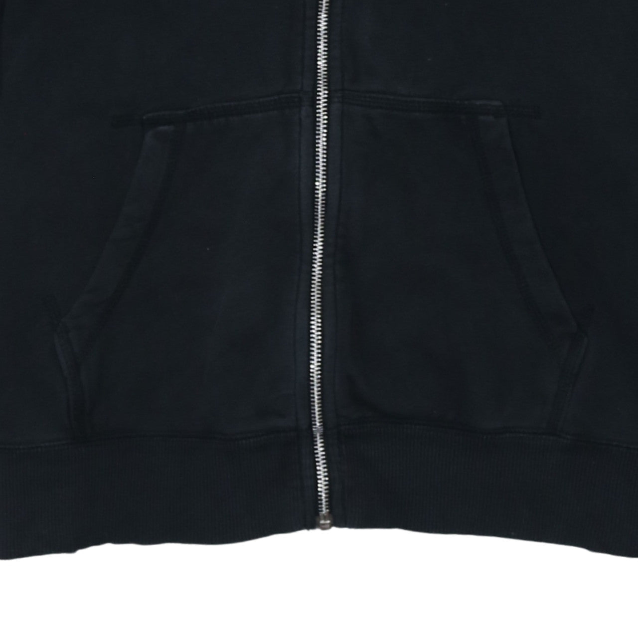 Nike Womens Black Full Zip Hoodie XL Cotton Blend Casual