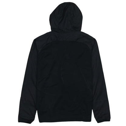 Nike Boys Black Dri-FIT 1/4 Zip Hooded Sweatshirt Size L 147–158cm
