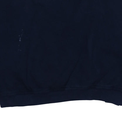 Fila Womens Navy Blue XL Crew Neck Pullover Sweatshirt