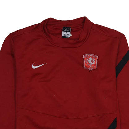 Nike Men's Red FC Twente Dri-Fit Pullover Sweatshirt XL Athletic Fit