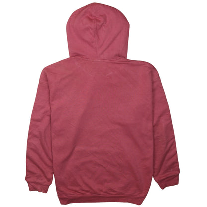 Adidas Women Pink Pullover Hoodie Sweatshirt Size 10 Logo Print