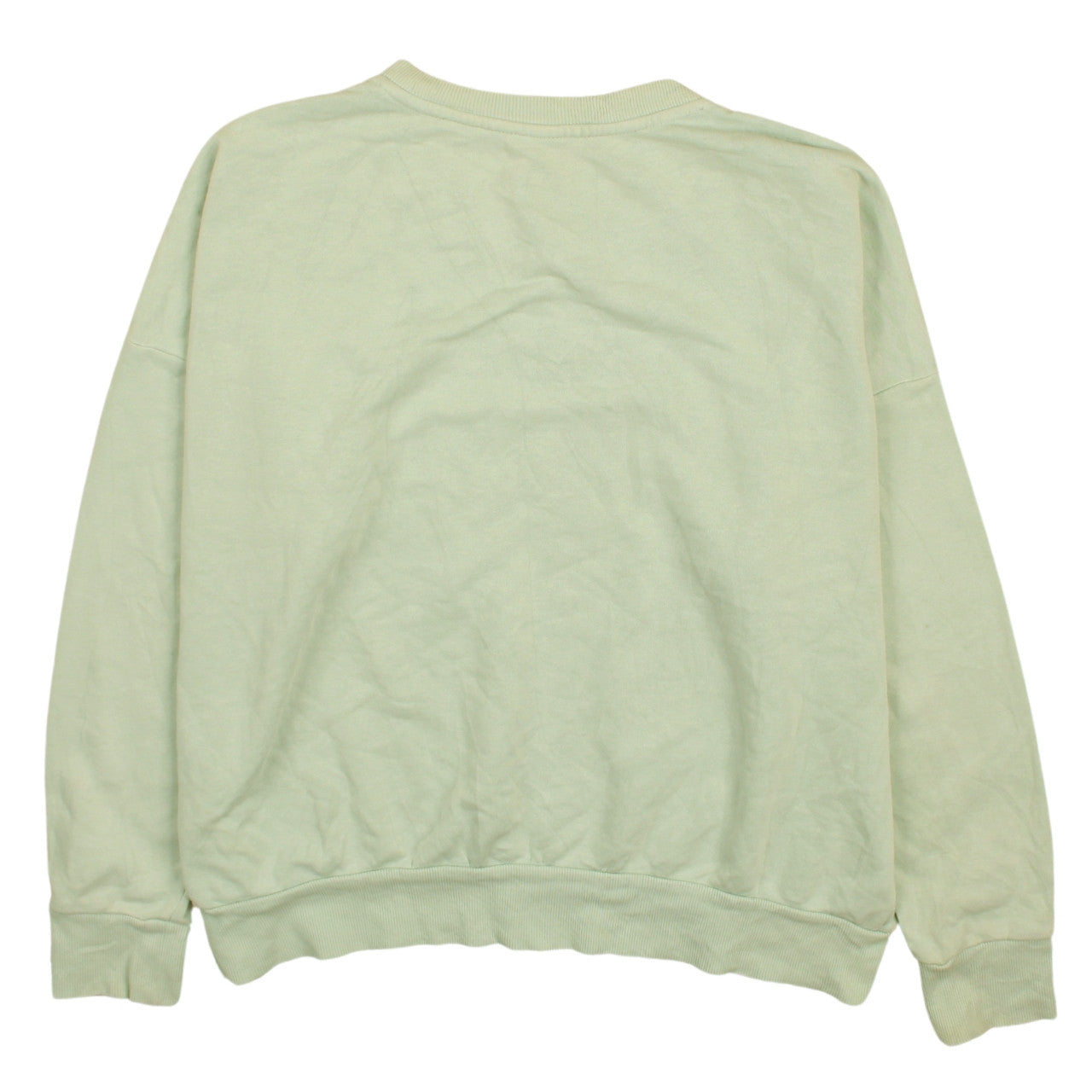 Adidas Womens Green XL Crew Neck Pullover Sweatshirt