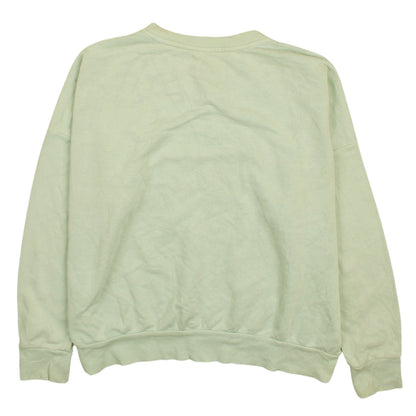 Adidas Womens Green XL Crew Neck Pullover Sweatshirt