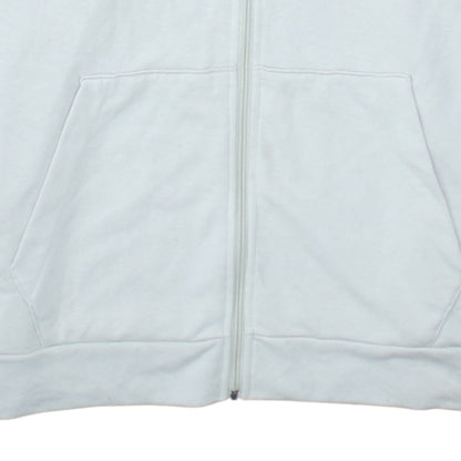 Nike Mens Grey Dri-FIT Full Zip Hoodie Sweatshirt Size M