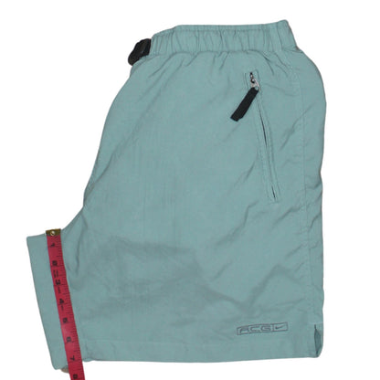 Nike ACG Mens Green Cargo Shorts M Quick Dry Outdoor