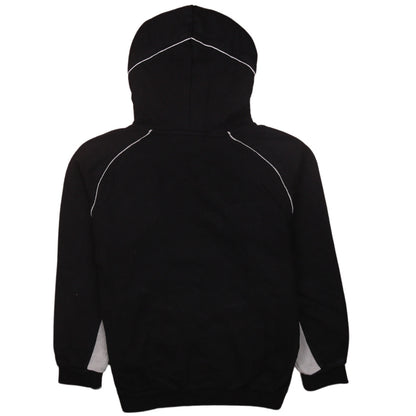 Champion Boys Black Spurs Pullover Hoodie 11-12 Years Fleece Lined