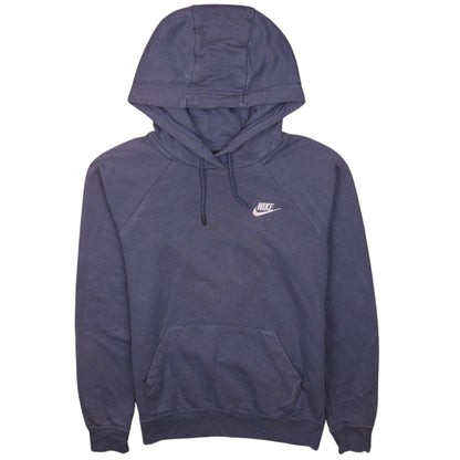 Nike Womens Blue Pullover Hoodie XS Hooded Sweatshirt